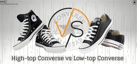 converse high top vs low top